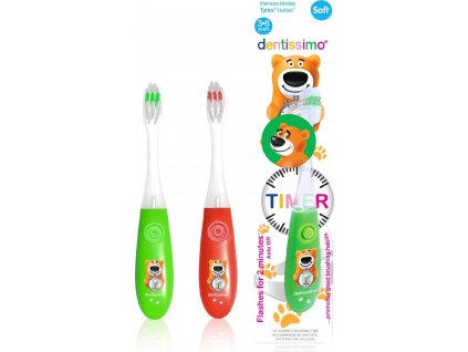 Dentissimo® zubní kartáček KIDS TIMER 3-6 let  měkký