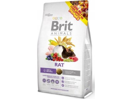 Brit Animals RAT Complete, krmivo pro krysy, 1,5 kg