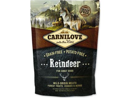 Carnilove krmivo pro dospělé psy se sobem, 1,5 kg