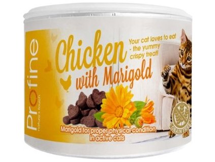 Profine Cat  Crunchy Snack křupavé pamlsky pro kočky s kuřetem a měsíčkem, 50 g