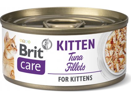 Brit Care Cat Konzerva pro poťata filety z tuňáka, 70 g