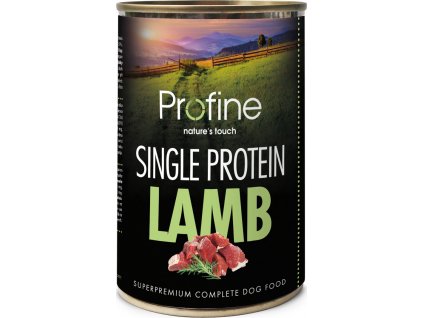 Profine Konzerva pro psy s proteinem jehněčí a vnitřnosti, 400 g