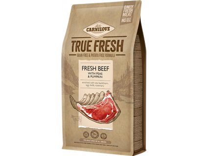 Carnilove TRUE FRESH BEEF for Adult dogs 4 kg
