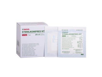STERILKOMPRES NT 5x5cm 25x2ks /4vr.