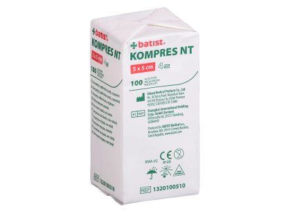KOMPRES NT 5x5cm, 4vr.