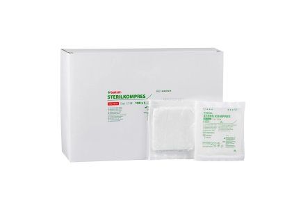 STERILKOMPRES 10x10cm/8vr., 100x5ks /nemoc.bal./