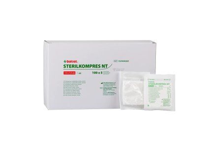 STERILKOMPRES NT 7,5x7,5cm 100x5ks /4vr. /nemoc.ba