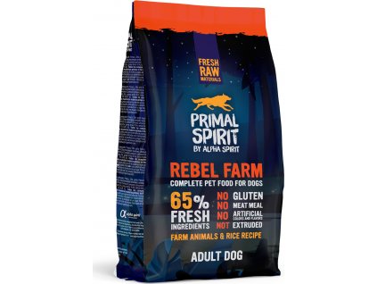 Primal Spirit Dog 65% Rebel Farm 1 kg