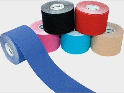 Kineziologické tejpy CATELL  5cm*5m modrá (Varianta modrá)