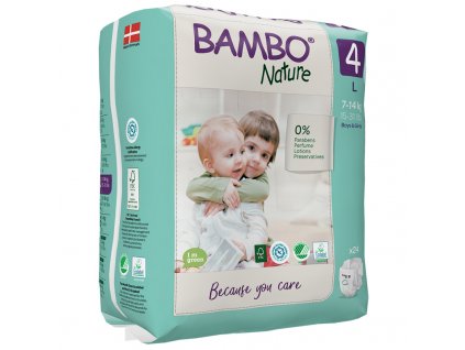 Bambo Nature 4 L pro 7-14kg (24ks)