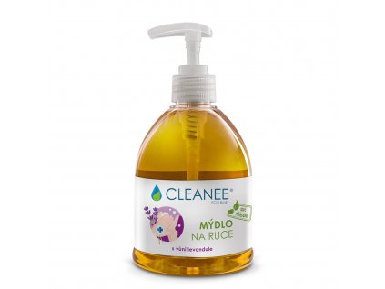 cleanee eco body 100 prirodni mydlo na ruce s vuni levandule 500ml[1]