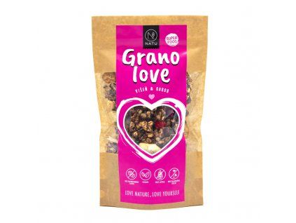 Granola Višeň a karob 350g