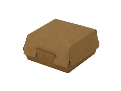Hamburger box / krabička EKO na hamburger 140x140x70 mm kraft