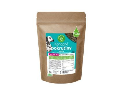 Konopné pokrutiny 1 kg