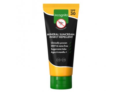 Incognito Minerální opalovací krém s repelentním účinkem SPF30