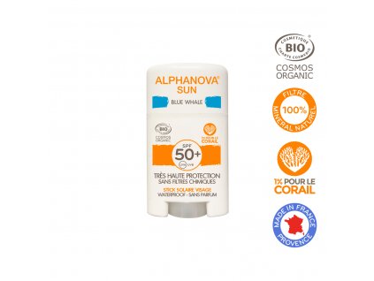 52554 opalovaci krem v tycince spf 50 modry 12 g bio