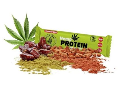 Proteinová tyčinka BIO konopí a kešu 40 g