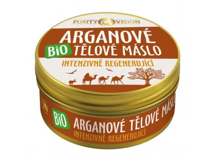 PURITY VISION Bio Arganové tělové máslo 150 ml