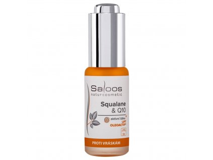 Rostlinný elixír BIO Squalene + Q10 SALOOS Naturcosmetics 20 ml