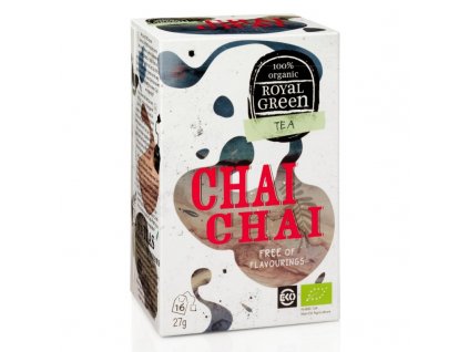 Royal Green černý čaj Chai Chai BIO 16 x 1,7 g
