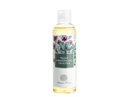 Tělový a masážní olej Celulitida (varianta 200 ml)