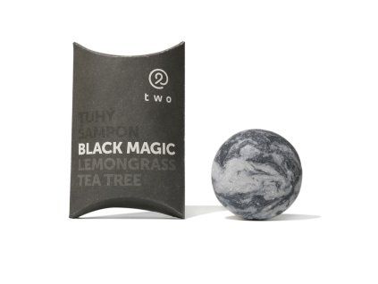 tuhý šampón black magic