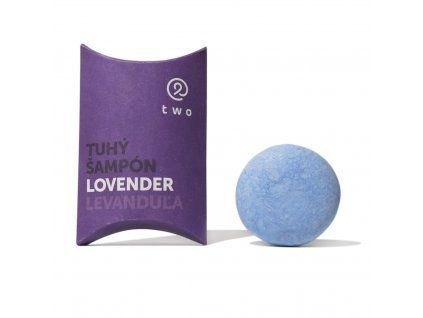tuhý šampón lovender