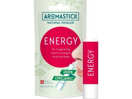 Aromatická tyčinka - přírodní inhalátor Aromastick Energy