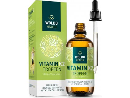 WoldoHealth® ® Vitamín K2 MK7 50ml  + Dárek