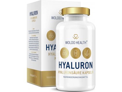 WoldoHealth® Kyselina hyaluronová, 90kapslí  + Dárek