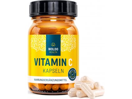 WoldoHealth® Vitamín C, 120kapslí