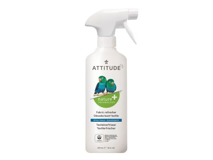 Přírodní osvěžovač textilu ATTITUDE s vůní ledovce s rozprašovačem 475 ml