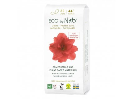 Dámské slipové vložky ECO by Naty (32 ks) - normal