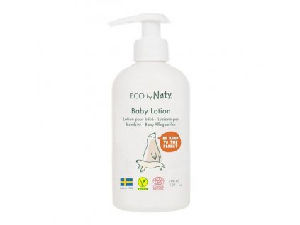 ECO by Naty Dětské tělové mléko, 200 ml