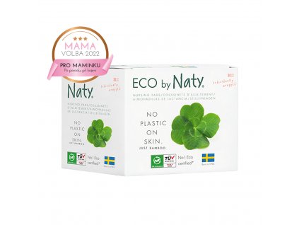 Prsní vložky pro kojící ženy ECO by Naty (30 ks)