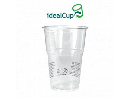 Kelímek EKO rPET 0,25 l O78mm idealCup bal/50 ks