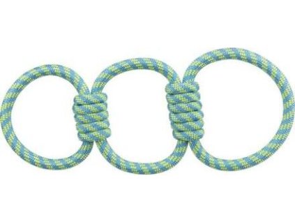 Aqua Toy plovoucí přetahovadlo 3 kruhy, 42 cm, polyester