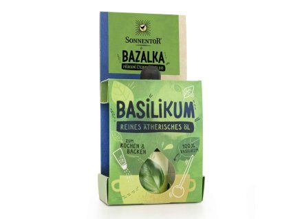 Bazalka bio, éterický olej 4,5ml