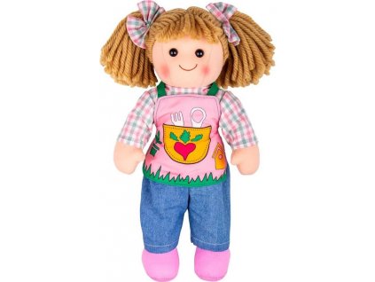 Bigjigs Toys Látková panenka Elsie 34cm