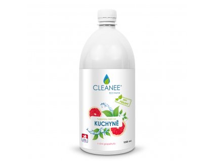 CLEANEE ECO hygienický čistič na KUCHYNĚ GRAPEFRUIT 1L- náhradní náplň