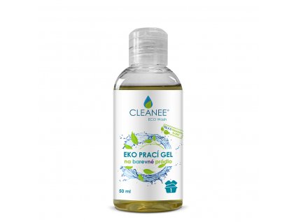 CLEANEE EKO Prací gel na barevné prádlo 50ml