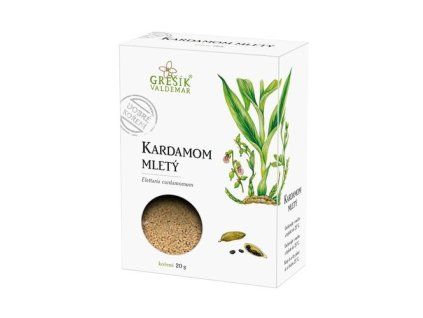 Kardamom mletý 20 g GREŠÍK Dobré koření