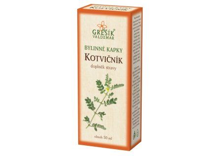 Grešík Kotvičník kapky 50 ml