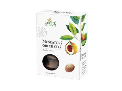 Grešík Muškátový ořech celý 3 ks