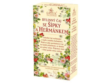 Grešík Se šípky a heřmánkem 50 g