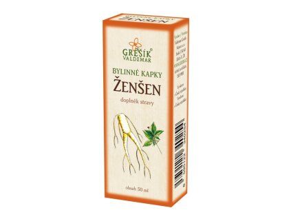 Grešík Ženšen kapky 50 ml