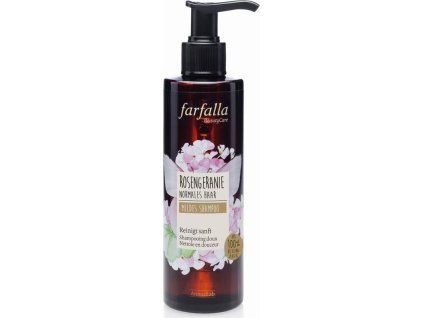Jemný šampon s vůní pelargonie 200 ml