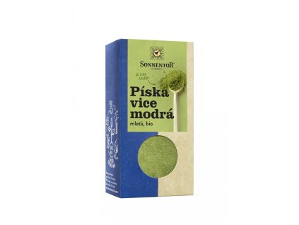 Pískavice modrá bio, mletá 40g