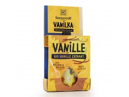 Vanilka extrakt bio, éterický olej 4,5 ml