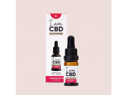 Full Spectrum CBD olej 15% 10 ml s melounovou příchutí